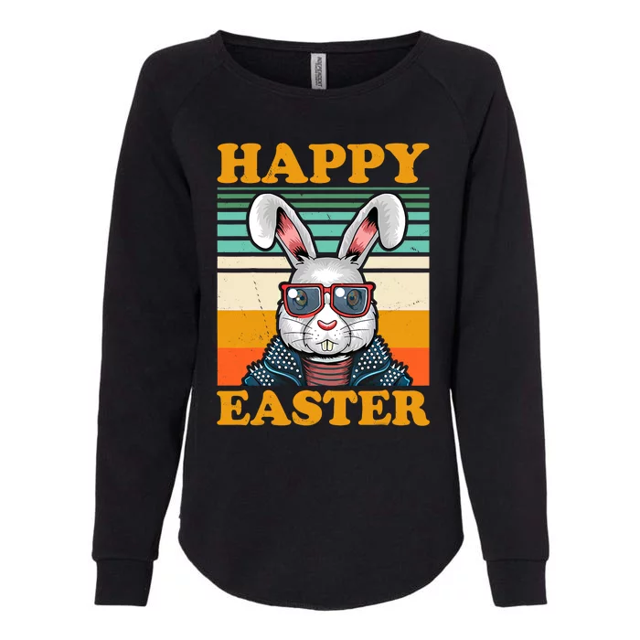 Happy Easter Day Funny Bunny Easter Gift Womens California Wash Sweatshirt