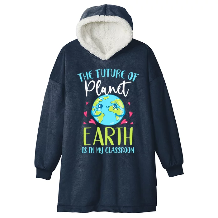 Happy Earth Day Respect Your Mother Nature Lover Gift Hooded Wearable Blanket