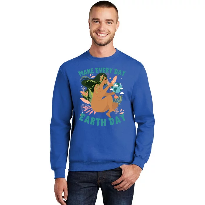 Happy Earth Day Mother Nature Make Everyday Earth Day 2021 Gift Sweatshirt