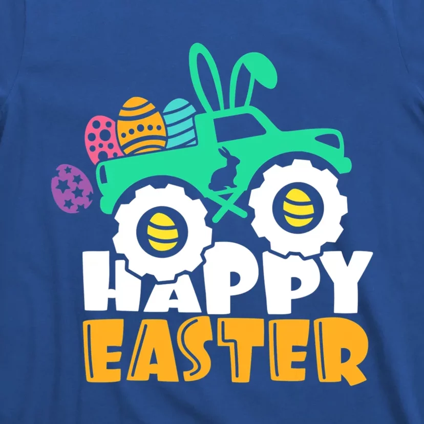 Happy Easter Day For Monster Truck Lover Eggs Easter Gift T-Shirt