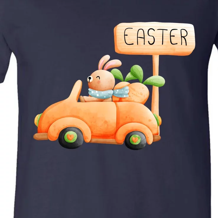 Happy Easter Day Funny April Easter V-Neck T-Shirt