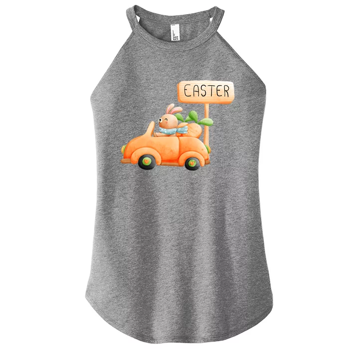 Happy Easter Day Funny April Easter Women’s Perfect Tri Rocker Tank