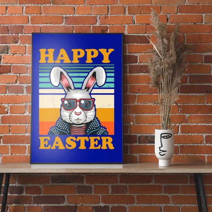 Happy Easter Day Funny Bunny Easter Gift Poster