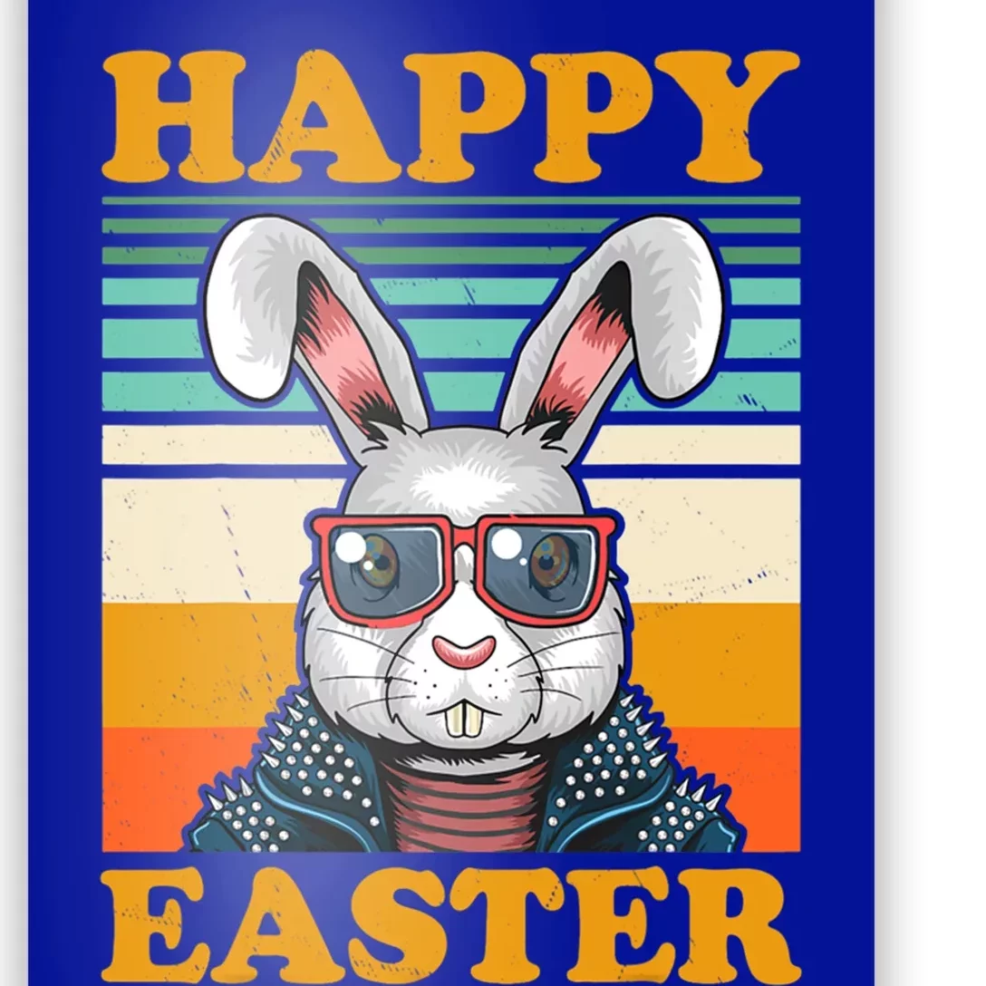 Happy Easter Day Funny Bunny Easter Gift Poster