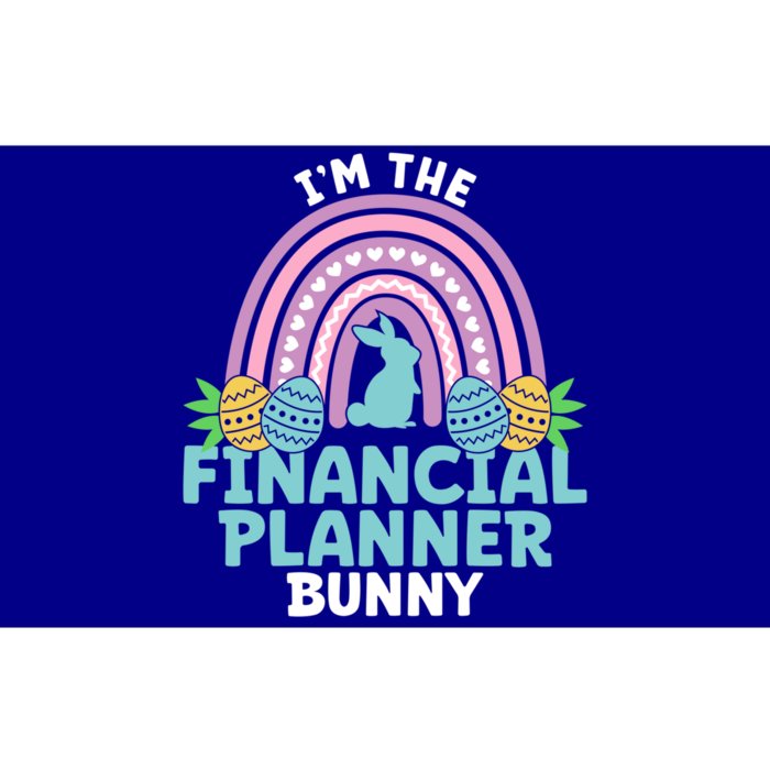 Happy Easter Day Im The Financial Planner Bunny Gift Bumper Sticker