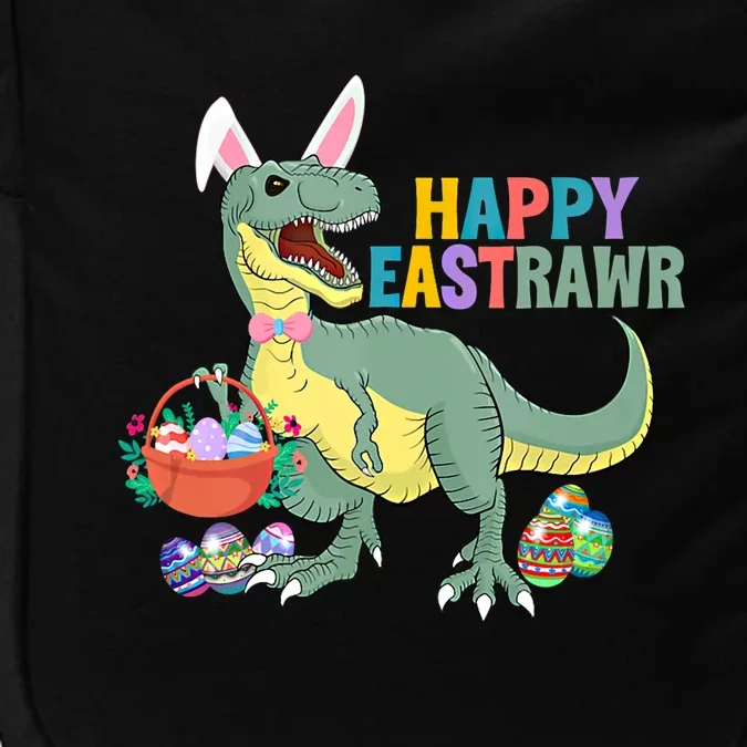 Happy Eastrawr Dinosaur Easter Bunny Eggs Hunting Rabbit Great Gift Impact Tech Backpack