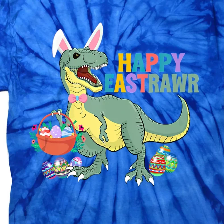 Happy Eastrawr Dinosaur Easter Bunny Eggs Hunting Rabbit Great Gift Tie-Dye T-Shirt