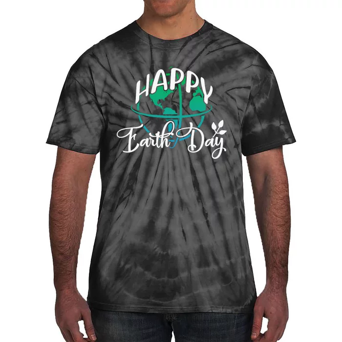 Happy Earth Day Tie-Dye T-Shirt