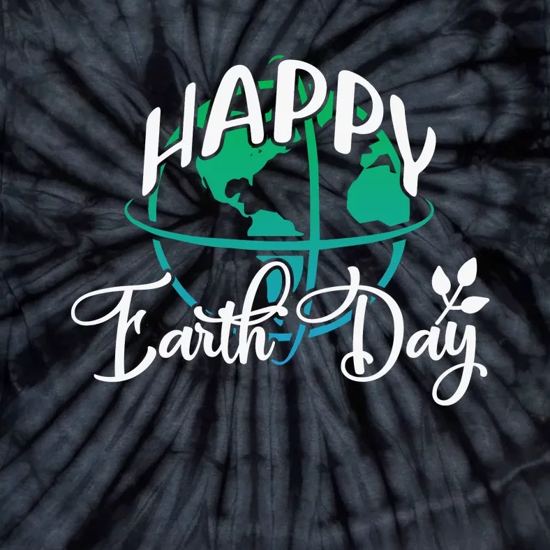 Happy Earth Day Tie-Dye T-Shirt