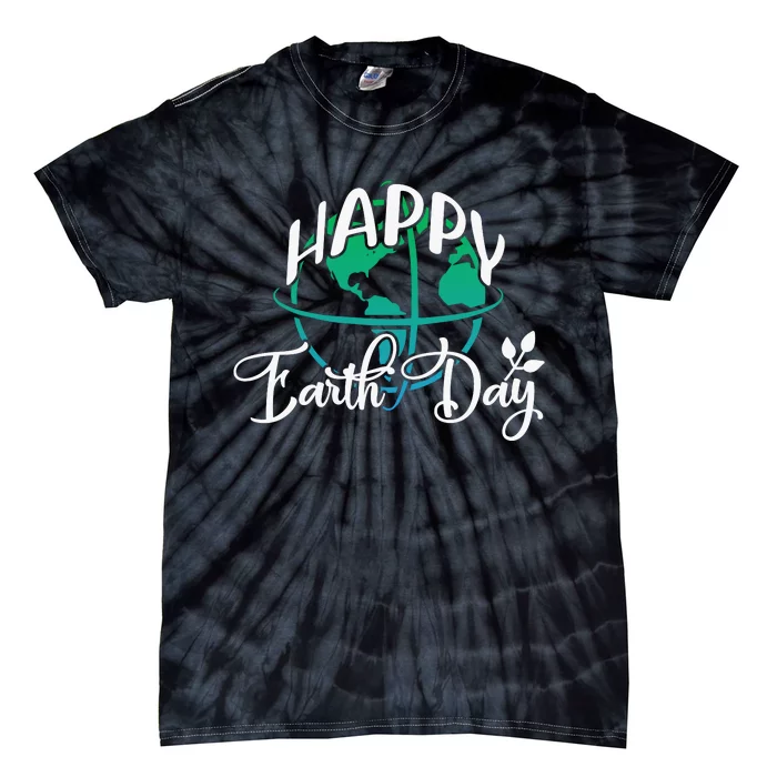 Happy Earth Day Tie-Dye T-Shirt