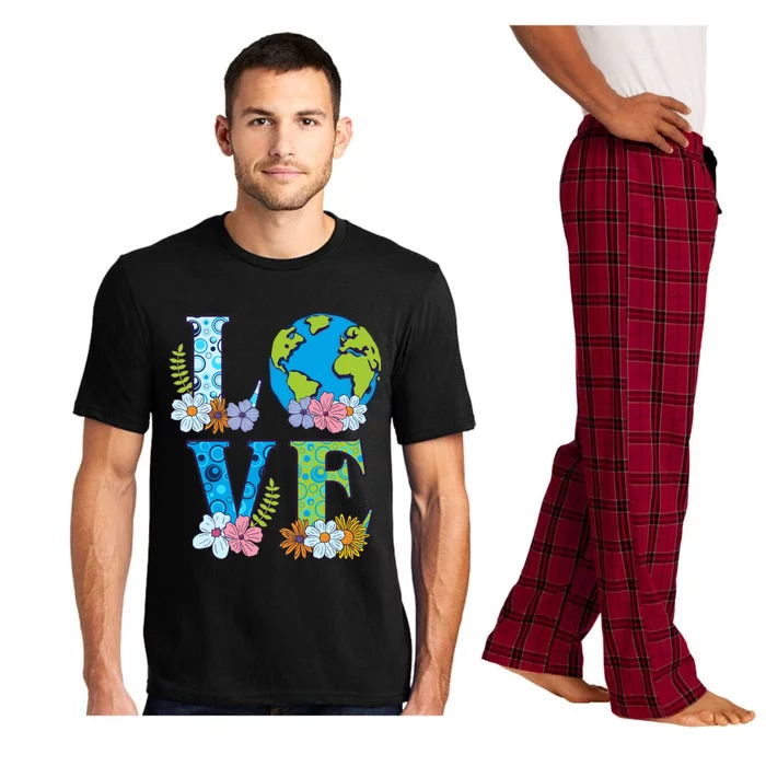 Happy Earth Day Birthday Save Nature Love Environt Gift Pajama Set