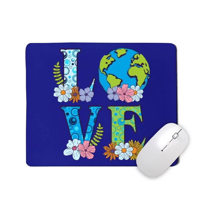 Happy Earth Day Birthday Save Nature Love Environt Gift Mousepad