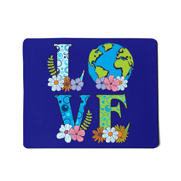 Happy Earth Day Birthday Save Nature Love Environt Gift Mousepad