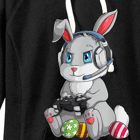 Happy Easter Day Bunny Egg Funny Women's Fleece Hoodie