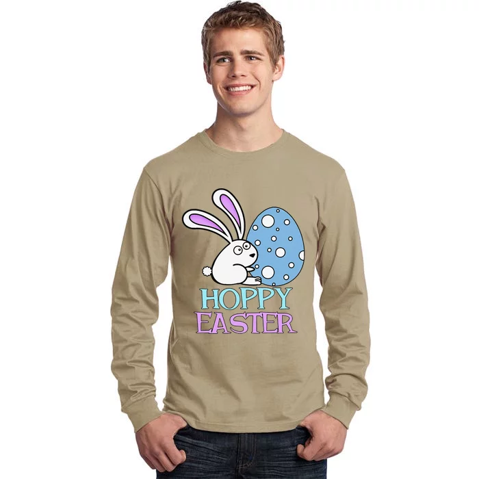 Hoppy Easter Day Bunny And Easter Egg Tall Long Sleeve T-Shirt