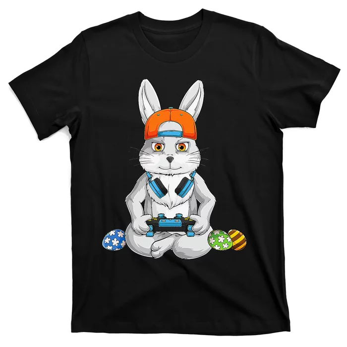 Happy Easter Day Bunny Egg Funny Gamer T-Shirt