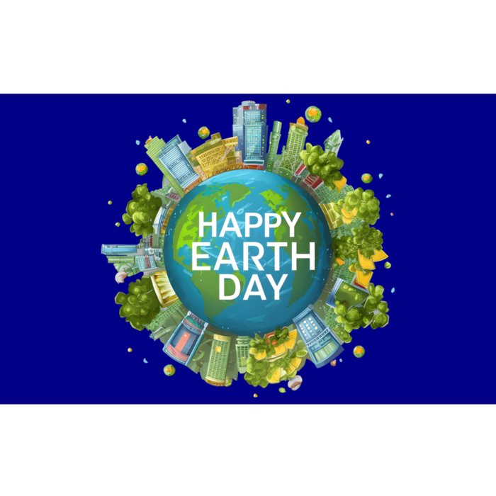 Happy Earth Day Global Warming Awareness Nature Cute Gift Bumper Sticker