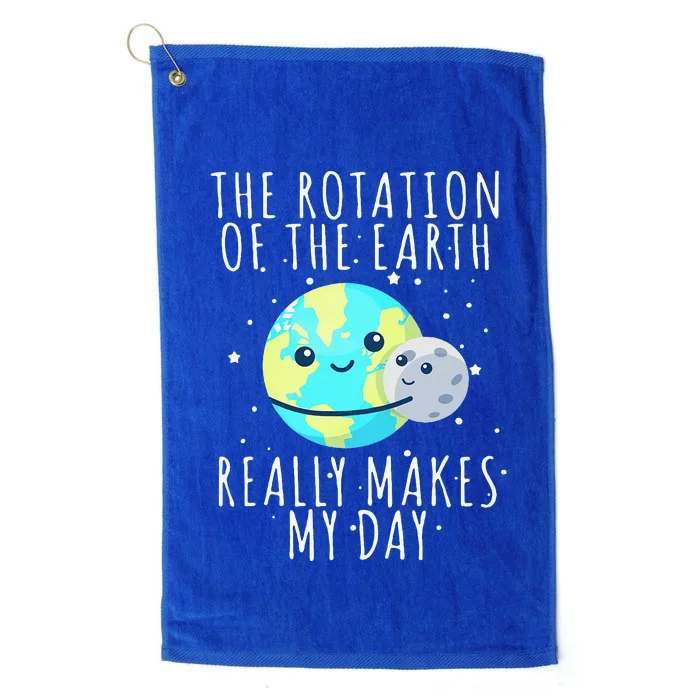 happy earth day Platinum Collection Golf Towel