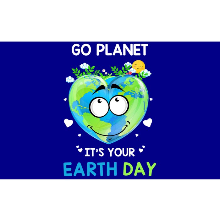 Happy Earth Day Go Planet It's Your Earth Day Meaningful Gift Bumper Sticker