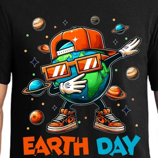 Happy Earth Day 2024 Funny Earth Day Dab Pajama Set