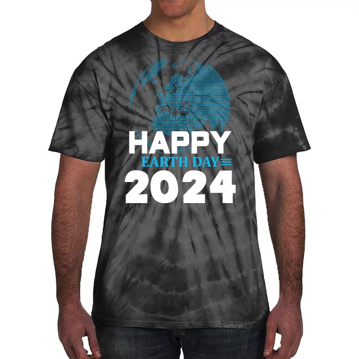 Happy Earth Day 2024 Tie-Dye T-Shirt