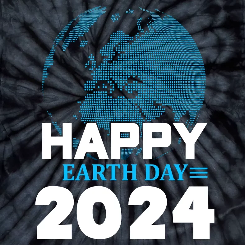 Happy Earth Day 2024 Tie-Dye T-Shirt