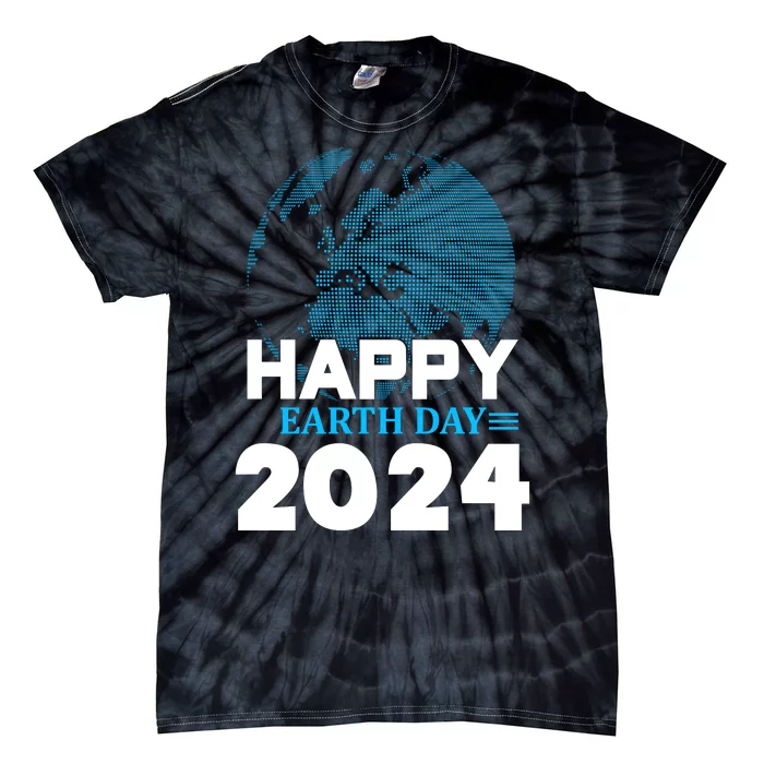 Happy Earth Day 2024 Tie-Dye T-Shirt