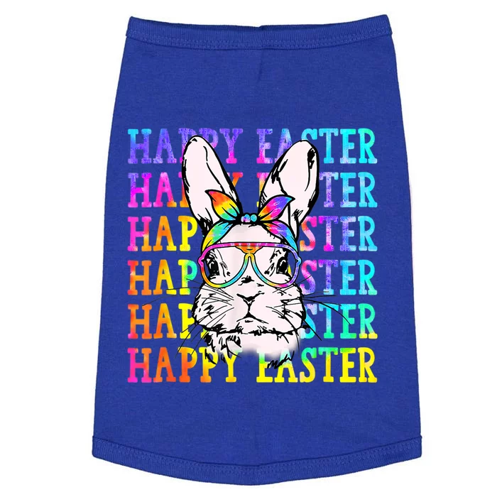 Happy Easter Day Bunny Sunglasses Gift Sunflower Bandana Cool Gift Doggie Tank