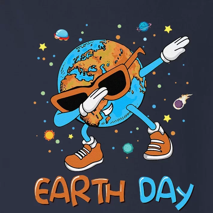 Happy Earth Day 2024 Funny Earth Day Dab Toddler Long Sleeve Shirt