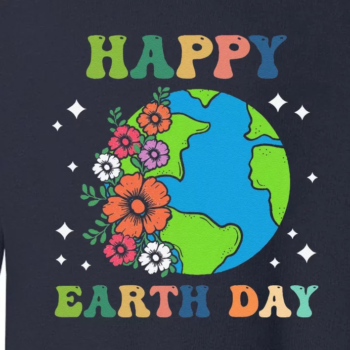 Happy Earth Day 2024 Funny Earth Day Toddler Sweatshirt