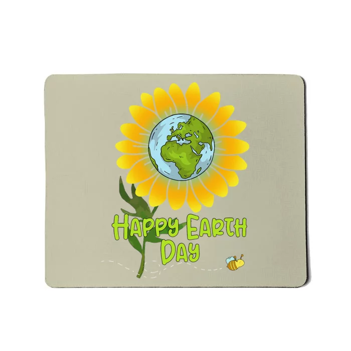 Happy Earth Day Every Day Sunflower Teachers Earth Day Mousepad