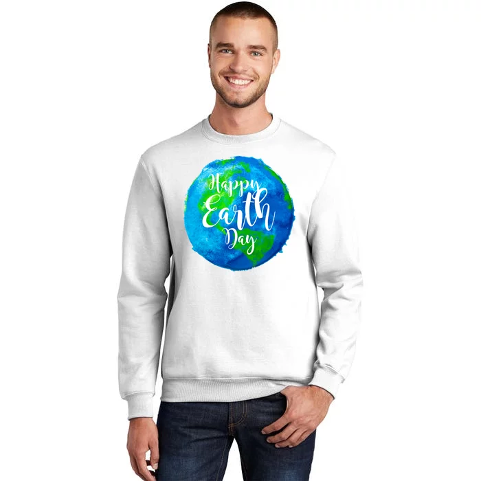 Happy Earth Day Globe Sweatshirt