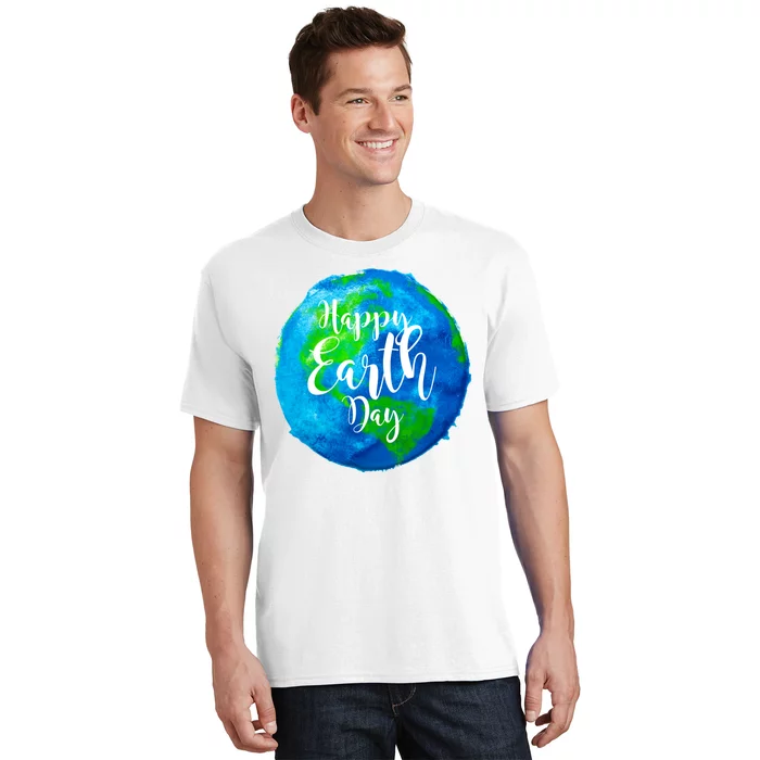 Happy Earth Day Globe T-Shirt