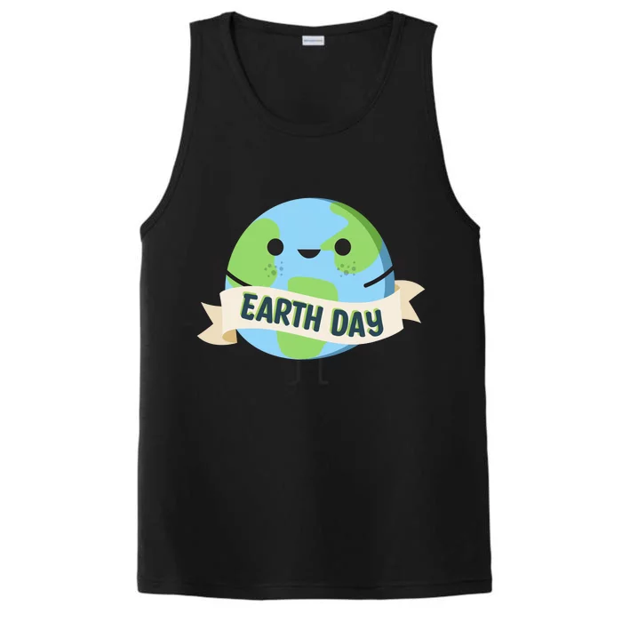 Happy Earth Day Performance Tank