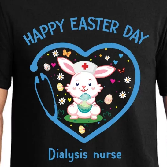 Happy Easter Dialysis Nurse Gift Cute Nurse Easter Day Meaningful Gift Pajama Set