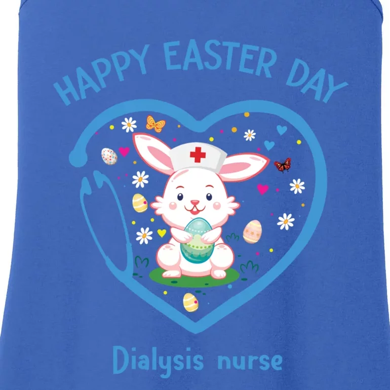 Happy Easter Dialysis Nurse Gift Cute Nurse Easter Day Meaningful Gift Ladies Essential Tank