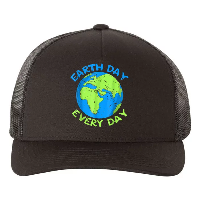 Happy Earth Day Everyday Cute Earth Day 2024 Yupoong Adult 5-Panel Trucker Hat