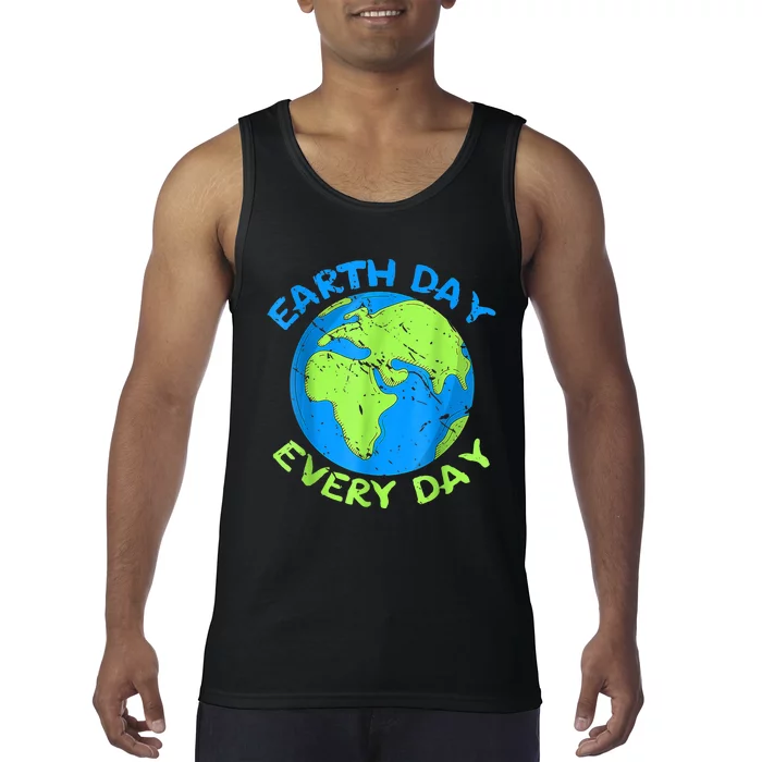 Happy Earth Day Everyday Cute Earth Day 2024 Tank Top