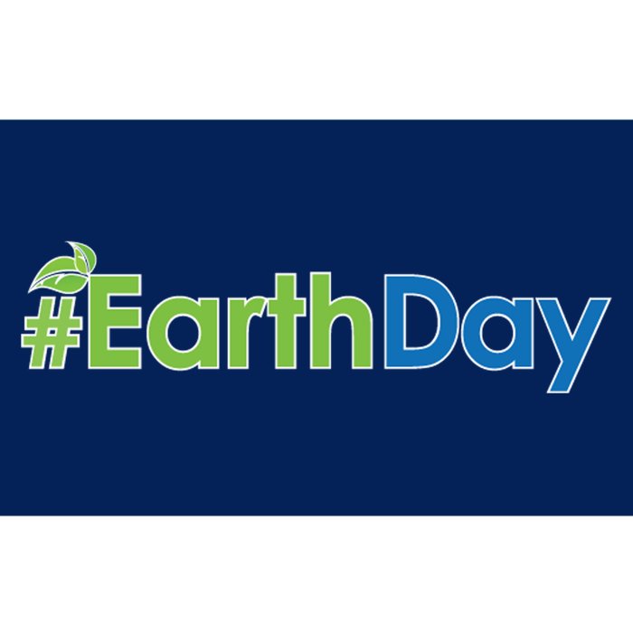 Hashtag Earth Day Awareness Bumper Sticker