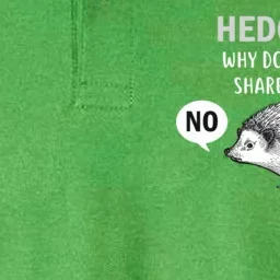 Hedgehogs Can't Share Softstyle Adult Sport Polo