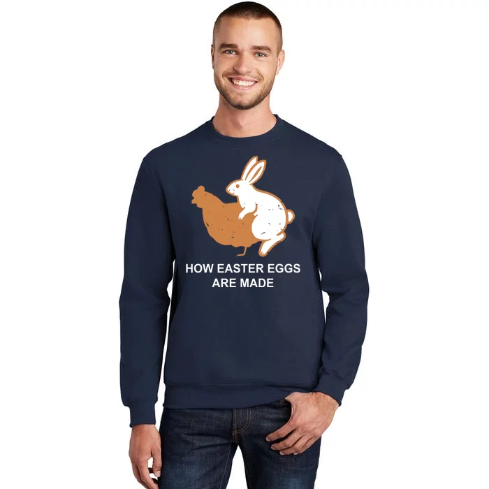 How Easter Eggs Are Made Funny Sarcastic Sweatshirt