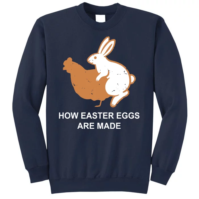 How Easter Eggs Are Made Funny Sarcastic Sweatshirt