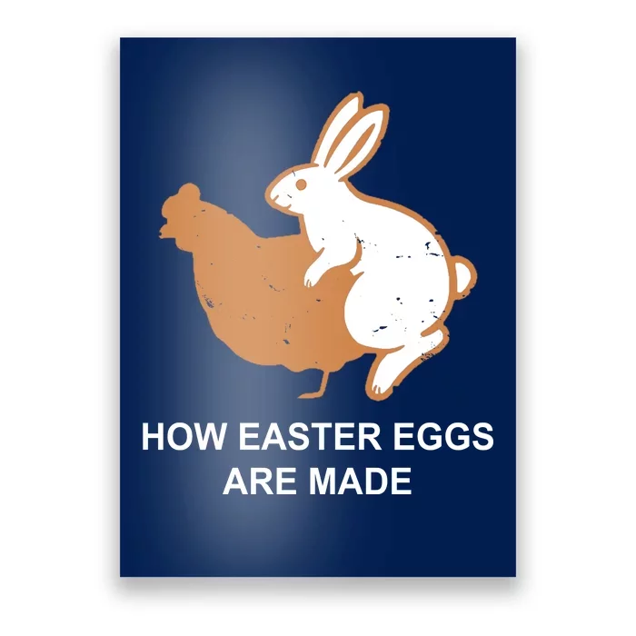 How Easter Eggs Are Made Funny Sarcastic Poster