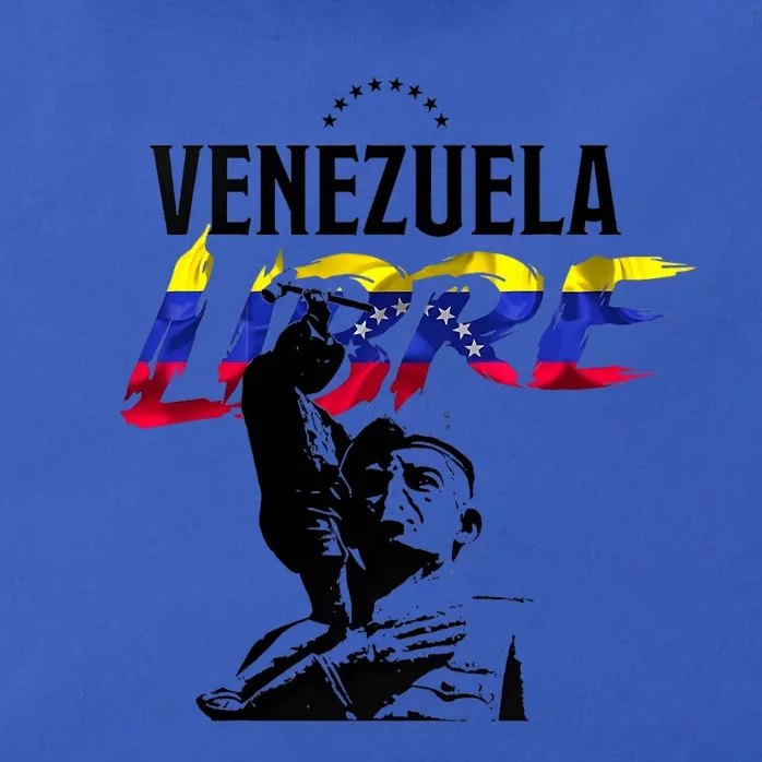 Hasta El Final Abajo Cadenas Venezuela Libre Zip Tote Bag