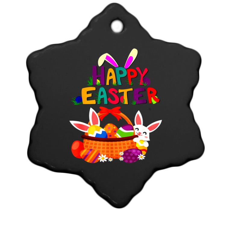 Happy Easter For Women And Men Easter Christmas Ornament