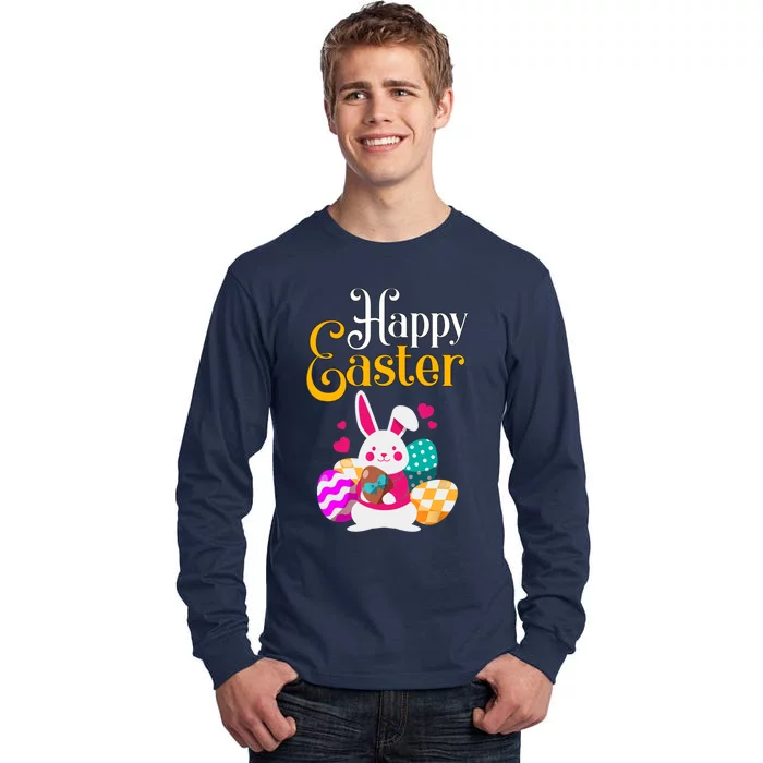 Happy Easter for Girl and Wo - Easter Tall Long Sleeve T-Shirt