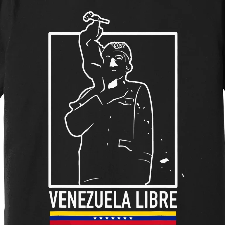 Hasta El Final Abajo Cadenas Venezuela Libre Premium T-Shirt