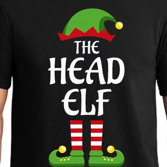 Head Elf Family Matching Group Christmas Pajama Set