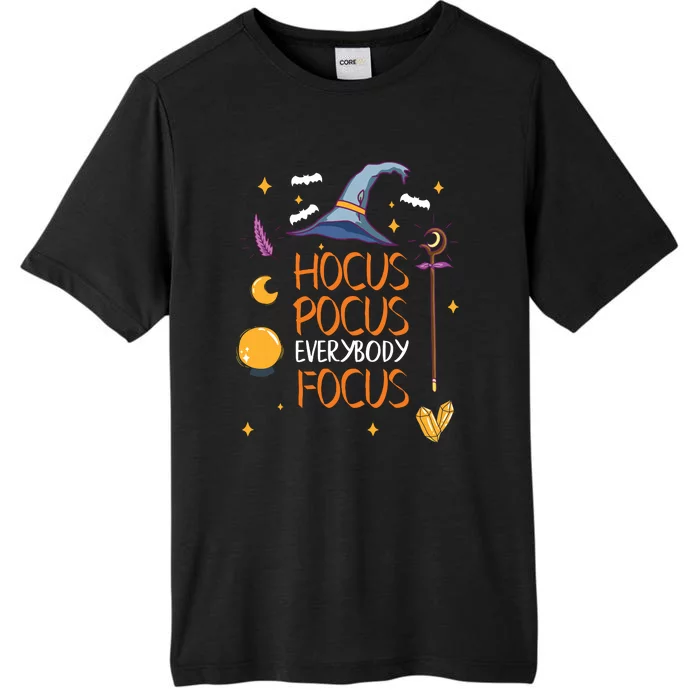 Halloween Everybody Focus Funny ChromaSoft Performance T-Shirt