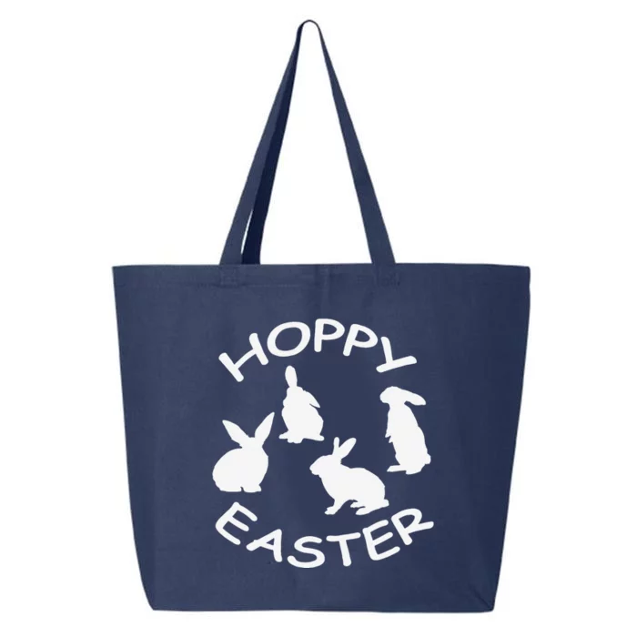 Happy Easter Funny Hoppy Easter Bunny Rabbit Gift 25L Jumbo Tote